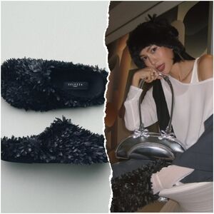 Elegant Black SLEEZIA Women's Slippers